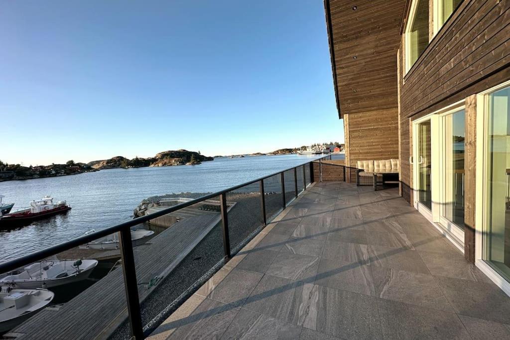 Вилла Eksklusiv Rorbu - Havblikk 1 - Batutleie Bekkjarvik Экстерьер фото