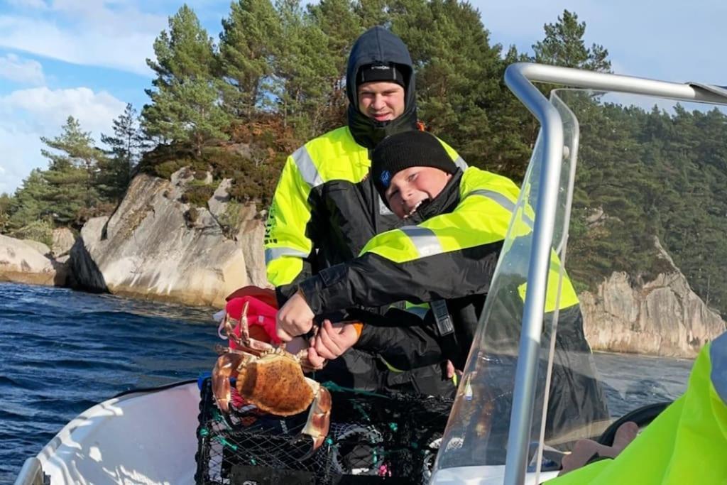 Вилла Eksklusiv Rorbu - Havblikk 1 - Batutleie Bekkjarvik Экстерьер фото