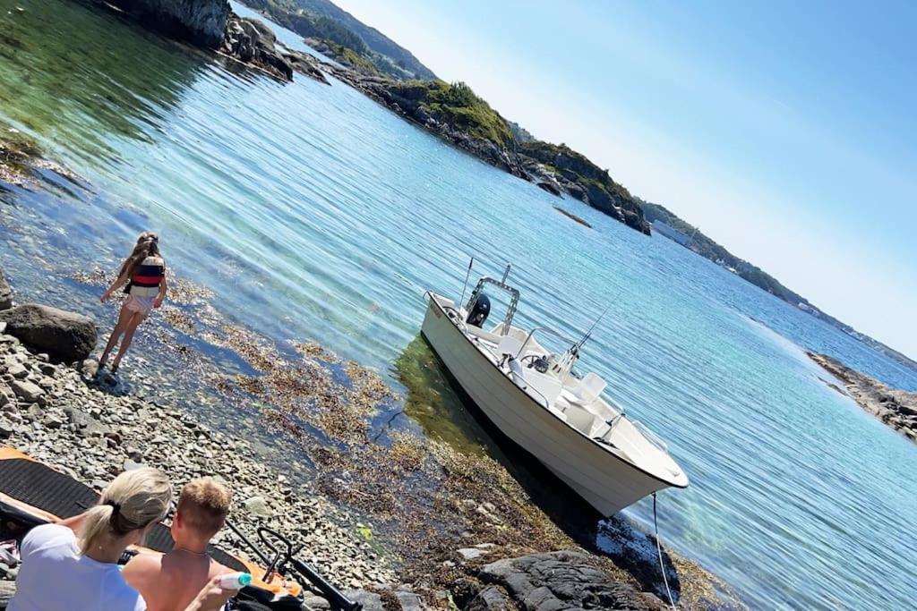Вилла Eksklusiv Rorbu - Havblikk 1 - Batutleie Bekkjarvik Экстерьер фото